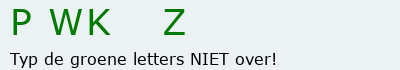 Bevestigingscode
