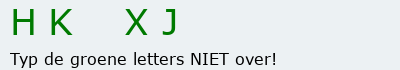 Bevestigingscode