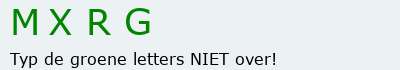 Bevestigingscode