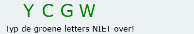 Bevestigingscode