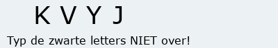Bevestigingscode
