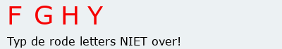 Bevestigingscode