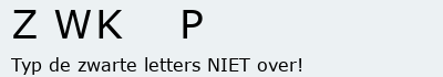 Bevestigingscode