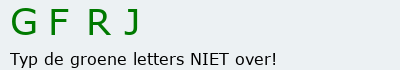 Bevestigingscode