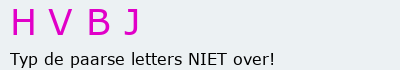 Bevestigingscode