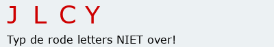 Bevestigingscode
