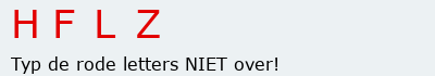 Bevestigingscode
