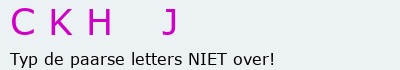 Bevestigingscode