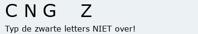 Bevestigingscode