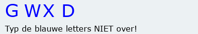 Bevestigingscode