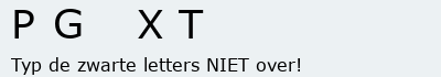 Bevestigingscode