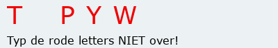 Bevestigingscode