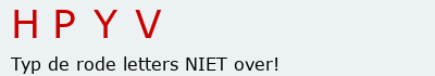 Bevestigingscode