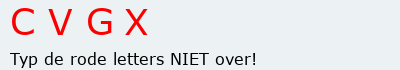 Bevestigingscode