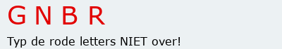 Bevestigingscode