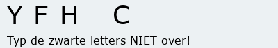 Bevestigingscode