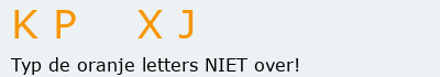 Bevestigingscode