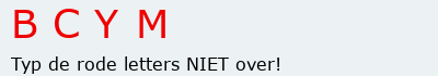 Bevestigingscode