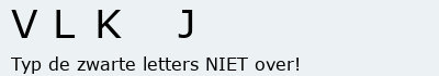 Bevestigingscode