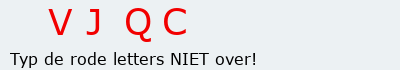 Bevestigingscode