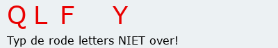 Bevestigingscode