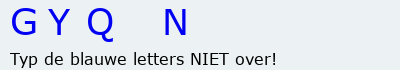 Bevestigingscode