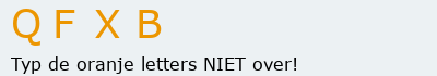 Bevestigingscode