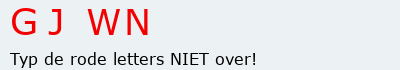 Bevestigingscode