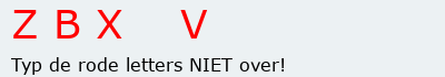 Bevestigingscode