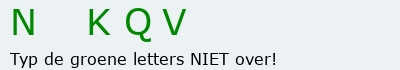 Bevestigingscode