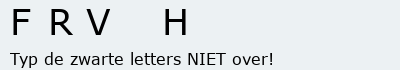 Bevestigingscode
