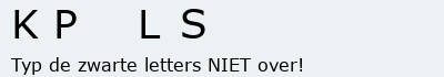 Bevestigingscode