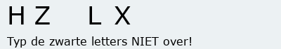 Bevestigingscode