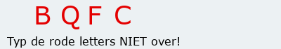 Bevestigingscode
