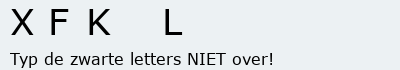 Bevestigingscode