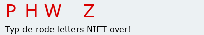 Bevestigingscode