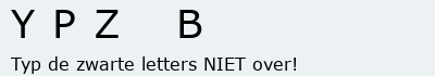 Bevestigingscode