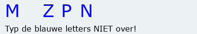 Bevestigingscode
