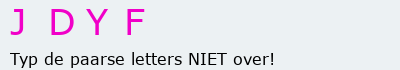 Bevestigingscode