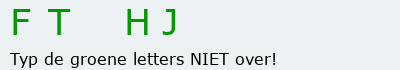 Bevestigingscode