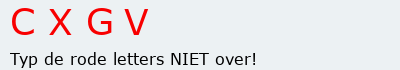 Bevestigingscode