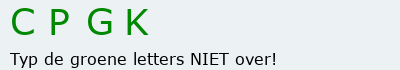 Bevestigingscode