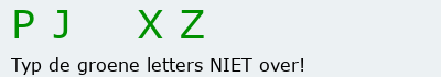 Bevestigingscode