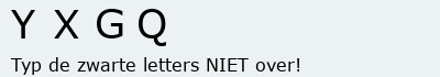 Bevestigingscode
