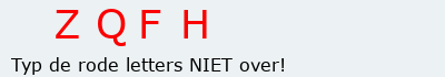 Bevestigingscode