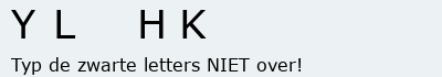 Bevestigingscode