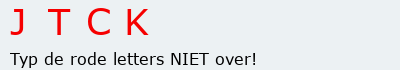 Bevestigingscode