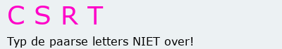 Bevestigingscode