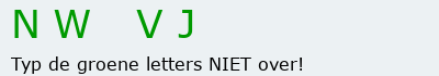 Bevestigingscode