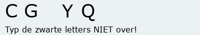 Bevestigingscode